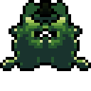 Rotating procedural pixel monster sprites